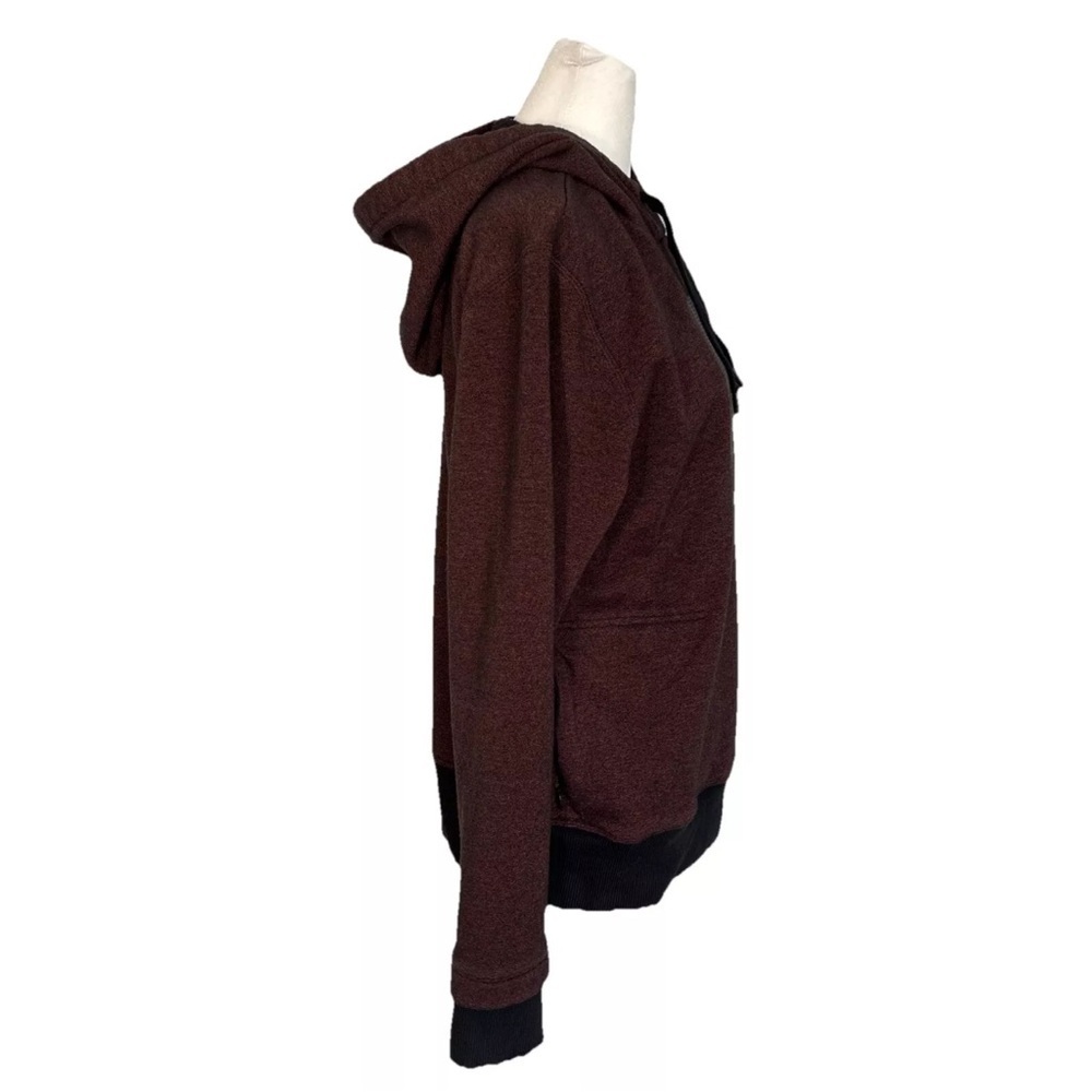 Under Armour Threadborne Women’s PullOver Hoodie Sweatshirt Medium Burgundy - Picture 14 of 14